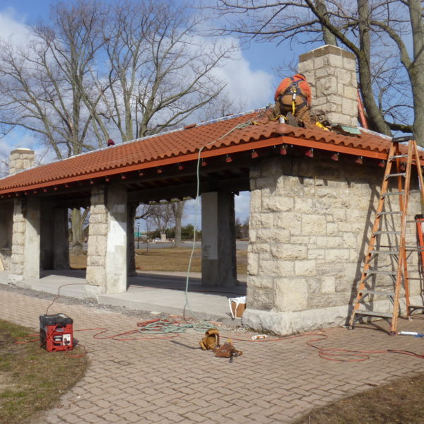 Picnic Shelter Restoration, Front Park