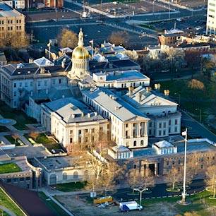 New Jersey State House overall aerial.1383471357