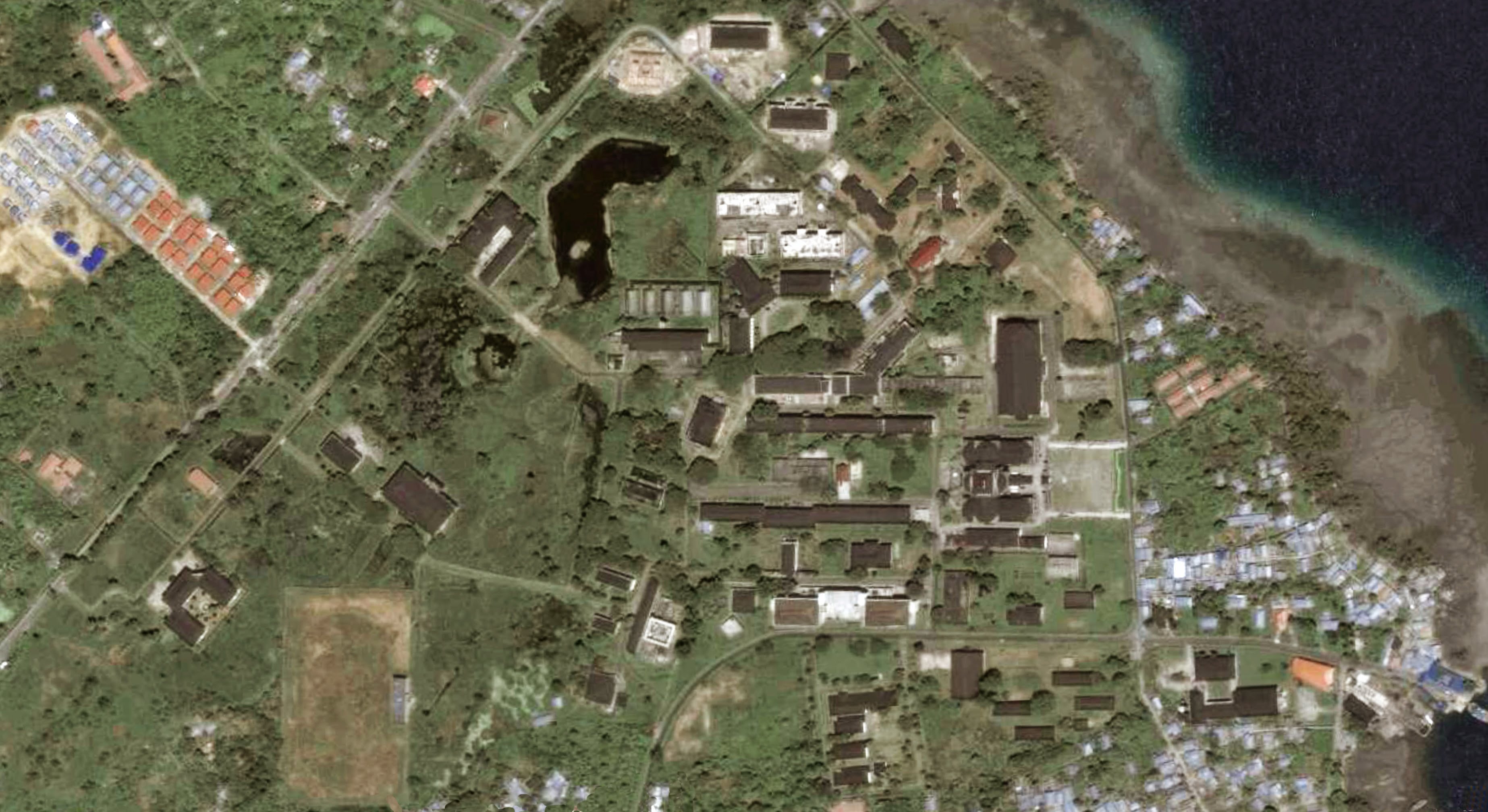 Universitas Pattimura campus aerial.1383471346